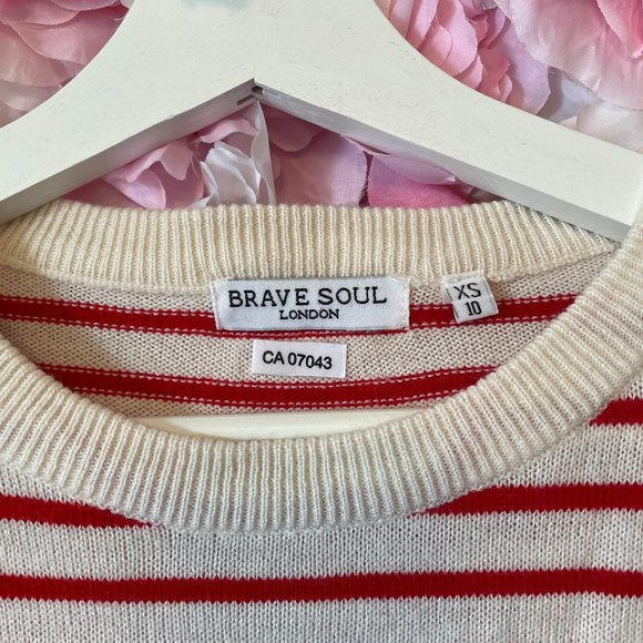 Brave Soul London Ciao! Sweater Sz XS (10) - Picture 3 of 7